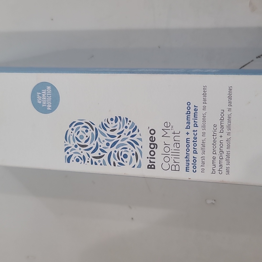 Large Briogeo Color Me Brilliant Mushroom + Bamboo Color Protectant Primer 3.4oz